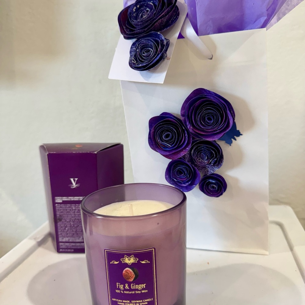 Fig & Ginger Soy Candle gift set